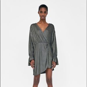 New Zara Geometric print tunic